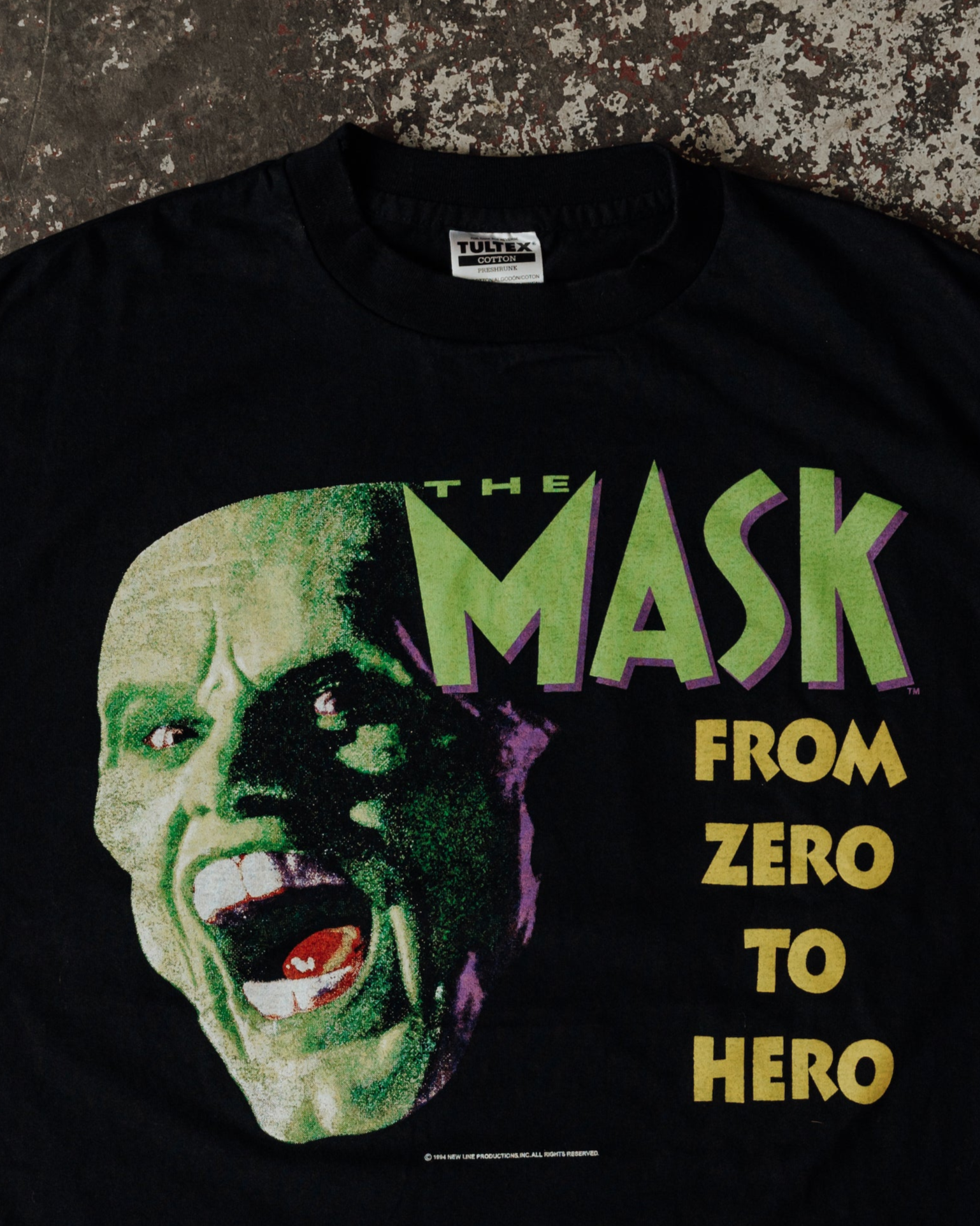 SINGLE STITCH THE MASK TEE - XL