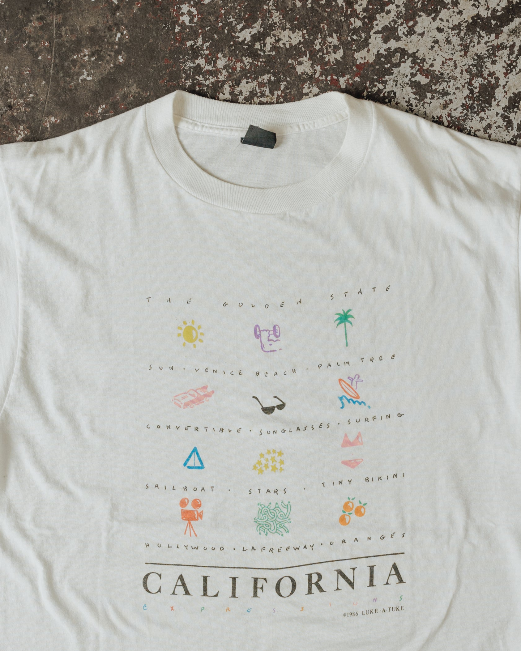 CALIFORNIA ESSENTIALS 1986 TEE - L/XL