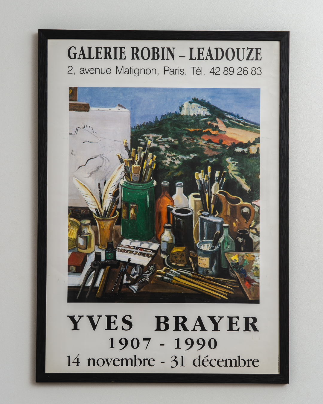 LITHOGRAPHIE YVES BRAYER - GALERIE ROBIN-LEADOUZE