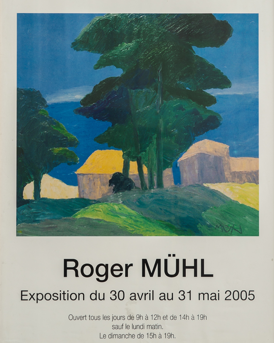 LITHOGRAPHIE ROGER MÜHL - GALERIE DU VIEUX BELFORT 2005