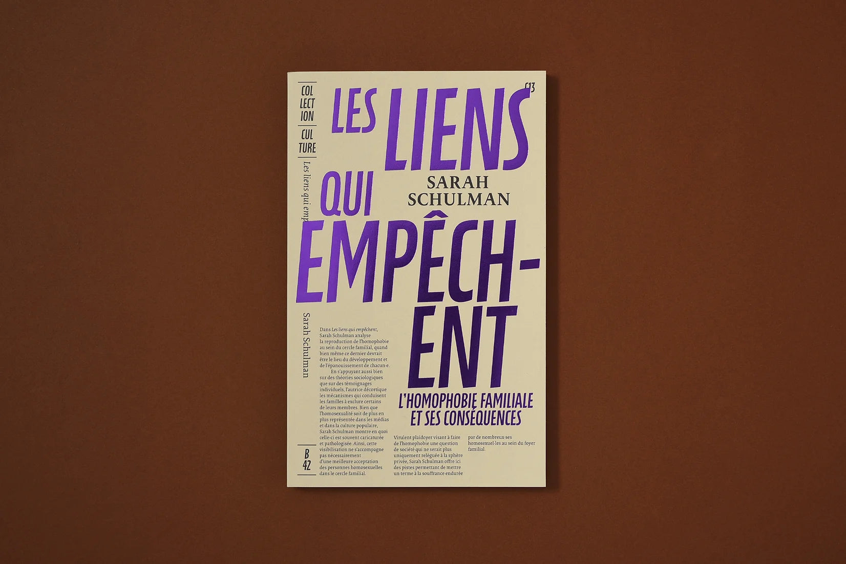 Les liens qui empêchent - Sarah Schulman