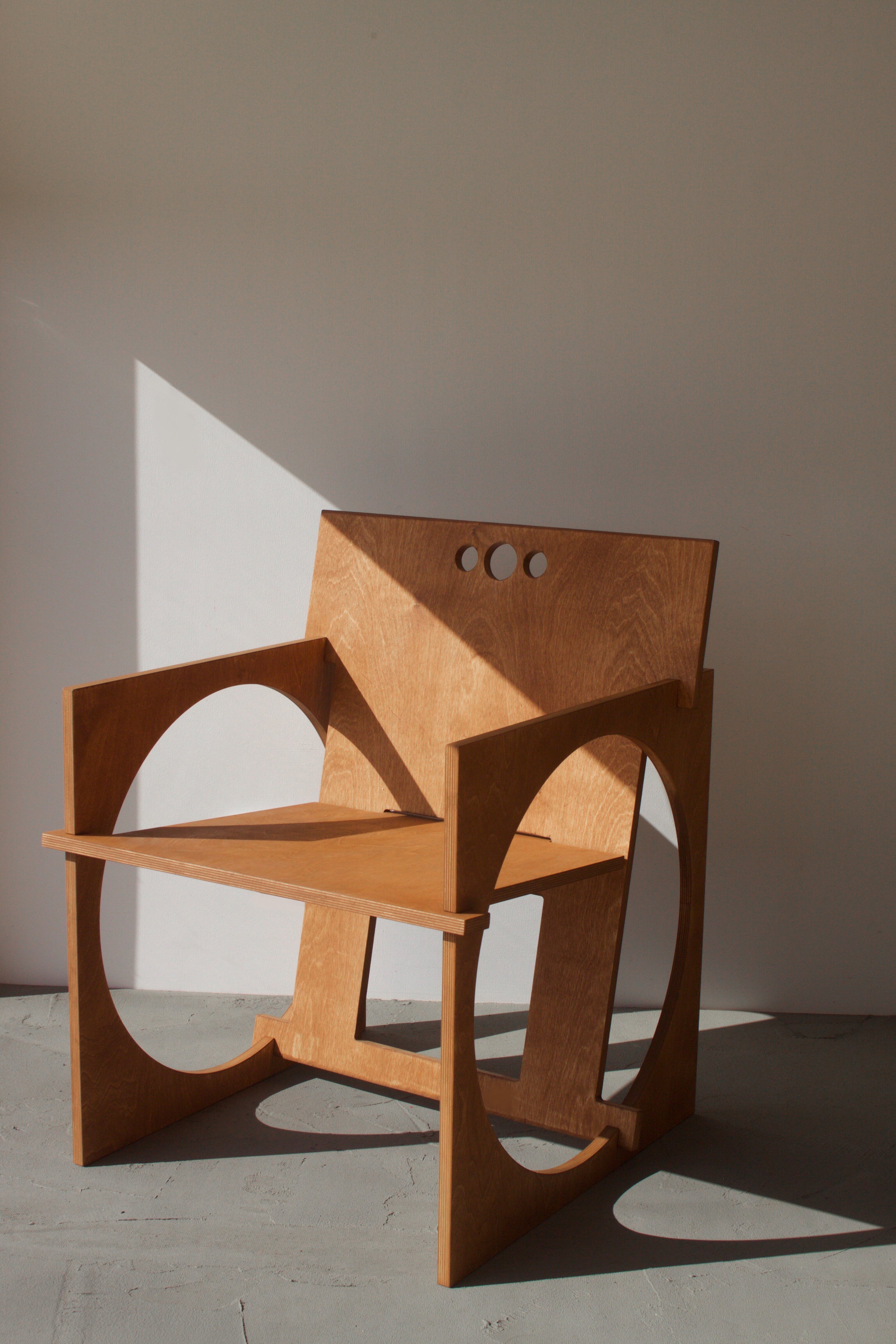 Fauteuil Sedia Tonda - Edoardo Lietti