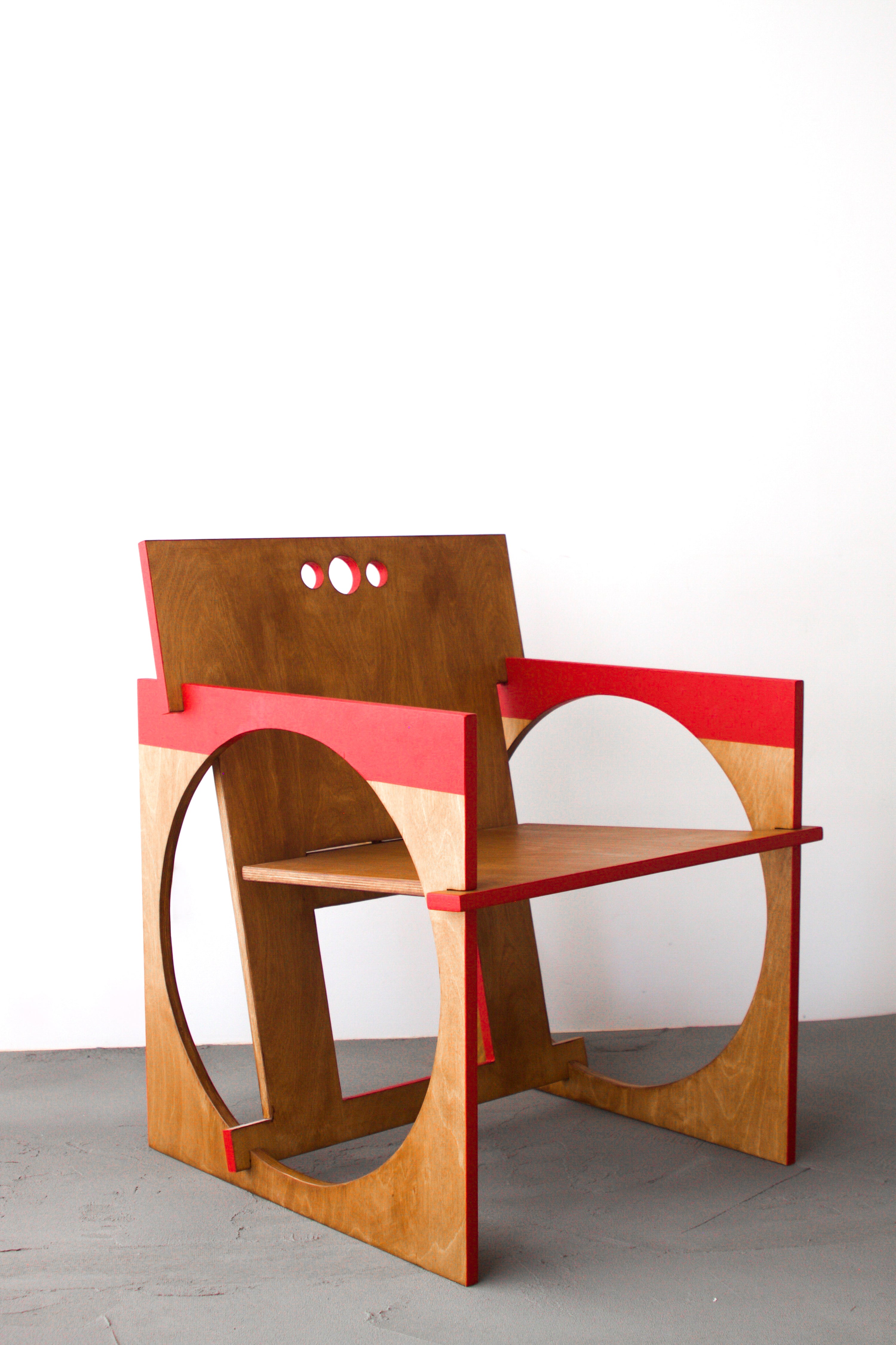 Fauteuil Sedia Tonda - Edoardo Lietti