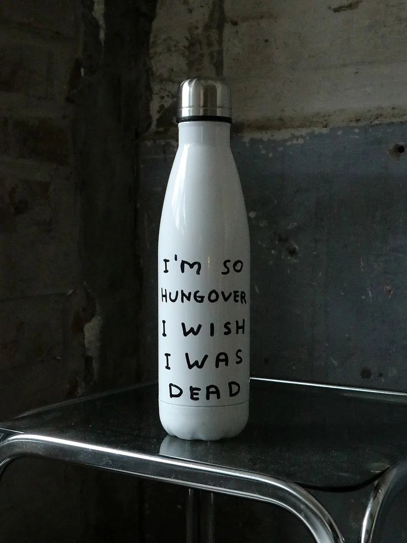 David Shrigley - Bouteille Hungover - Le Taudis