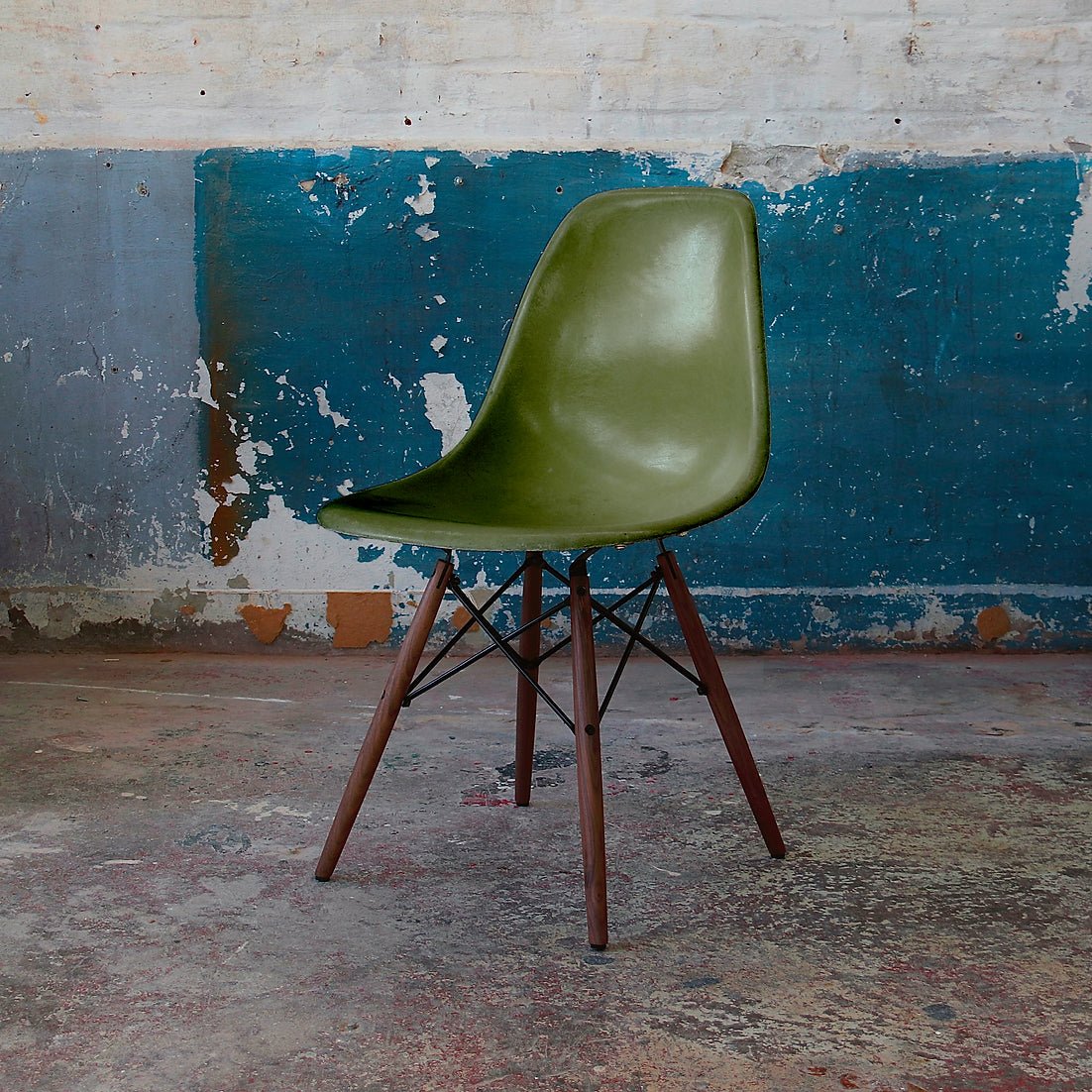 Eames - Chaise DSW - Forest Green - Le Taudis