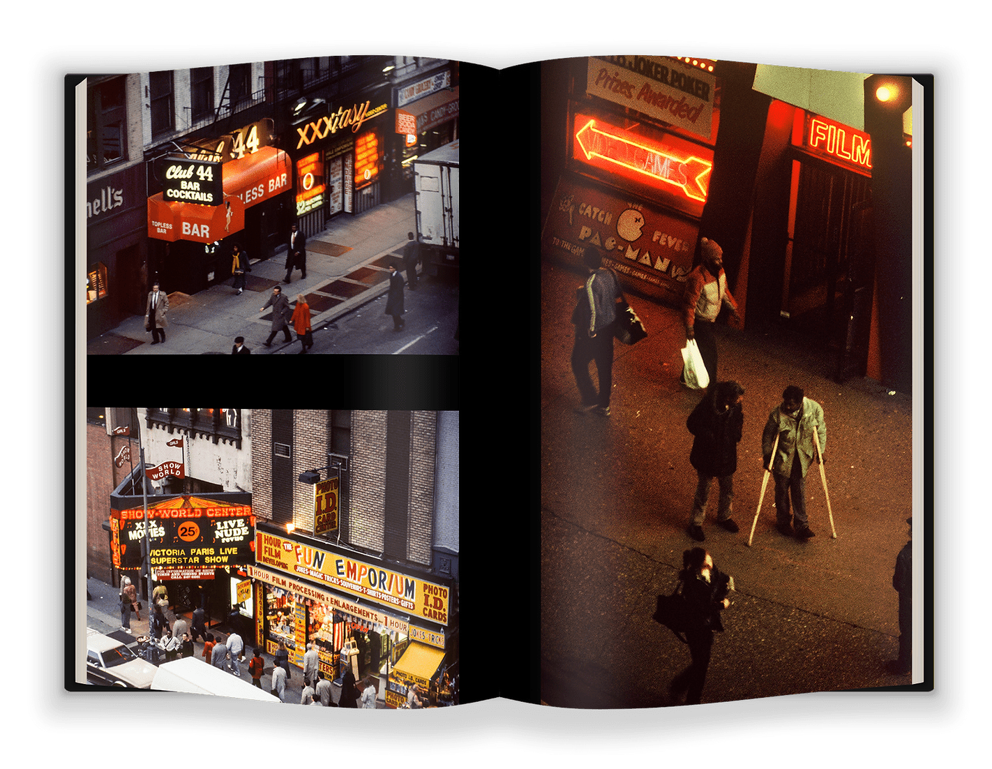 Jane Dickson in Times Square - Le Taudis